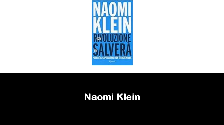 libri di Naomi Klein