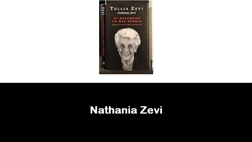 libri di Nathania Zevi