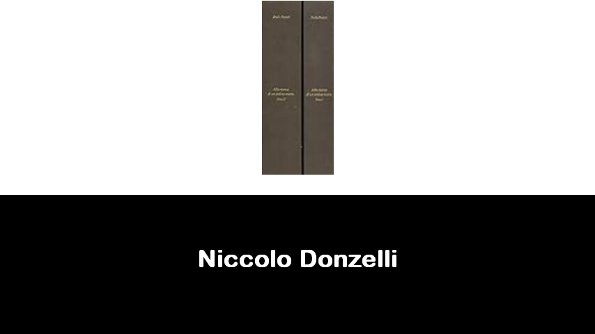 libri di Niccolò Donzelli