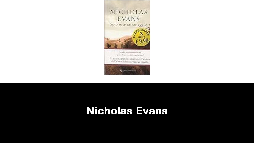 libri di Nicholas Evans