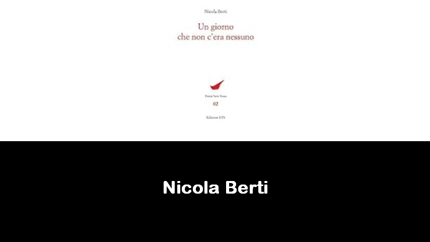 libri di Nicola Berti