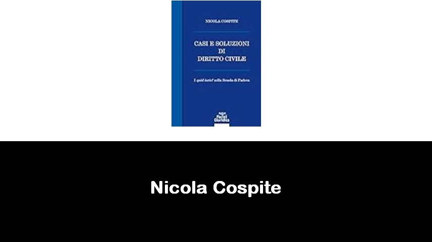 libri di Nicola Cospite