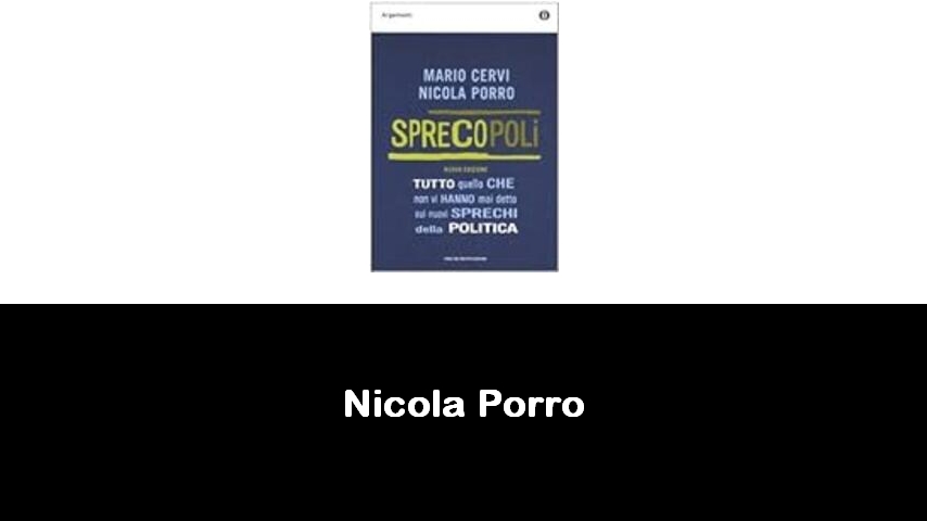 libri di Nicola Porro