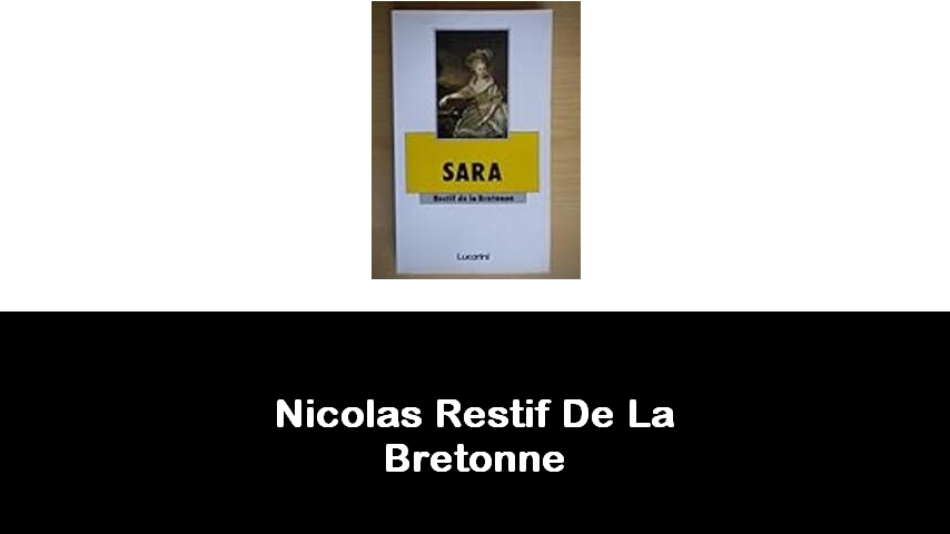 libri di Nicolas Restif De La Bretonne