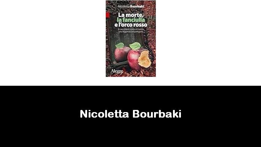 libri di Nicoletta Bourbaki