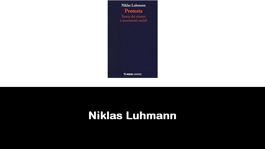 libri di Niklas Luhmann