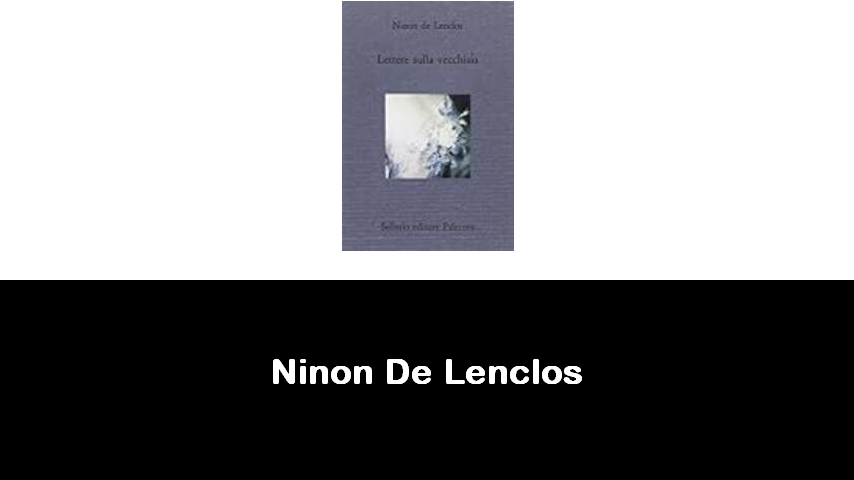 libri di Ninon De Lenclos