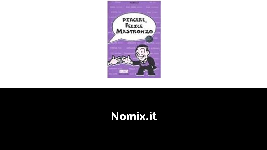 libri di Nomix.it