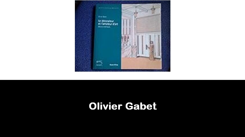 libri di Olivier Gabet