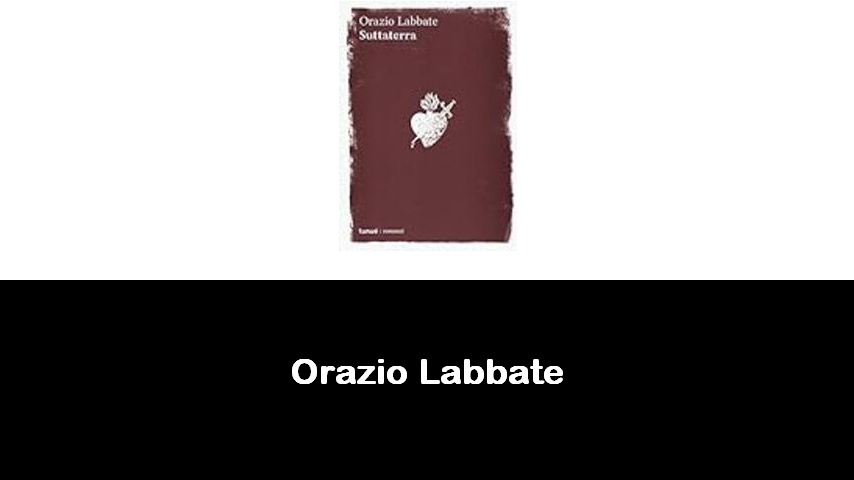 libri di Orazio Labbate