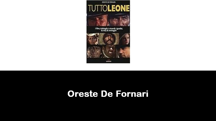 libri di Oreste De Fornari