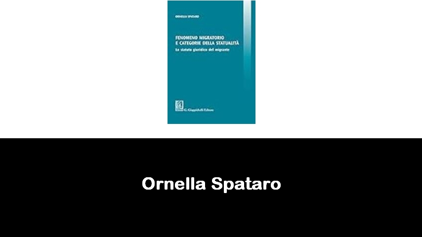 libri di Ornella Spataro