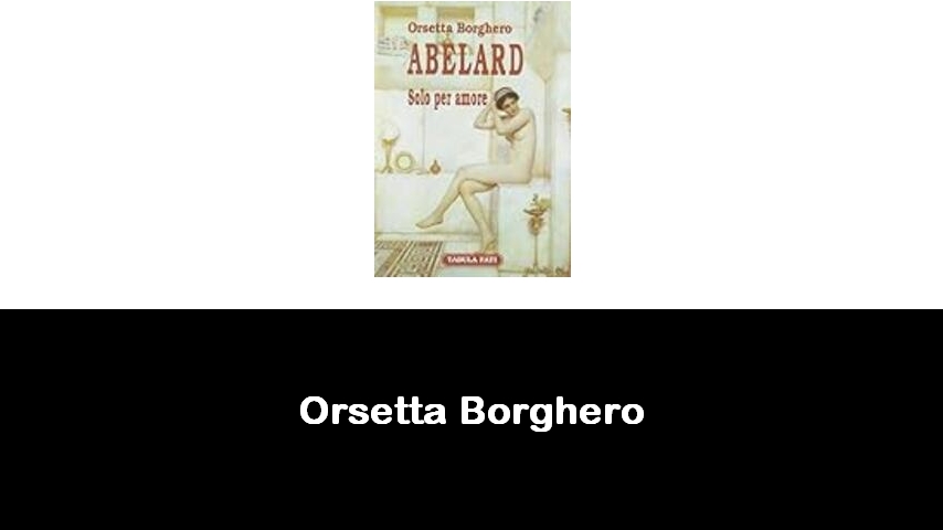 libri di Orsetta Borghero