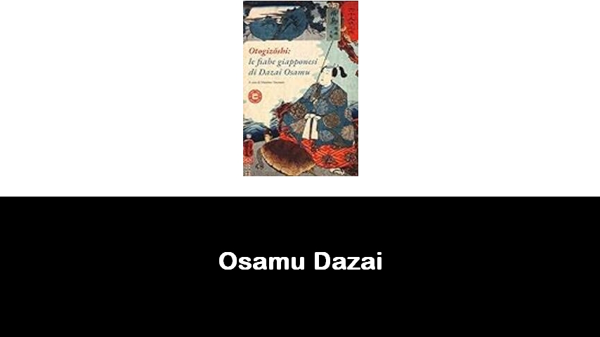 libri di Osamu Dazai