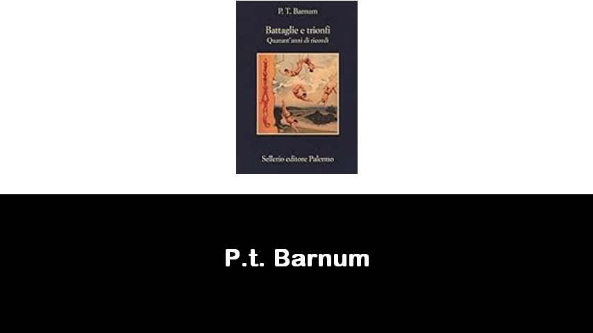 libri di P.t. Barnum