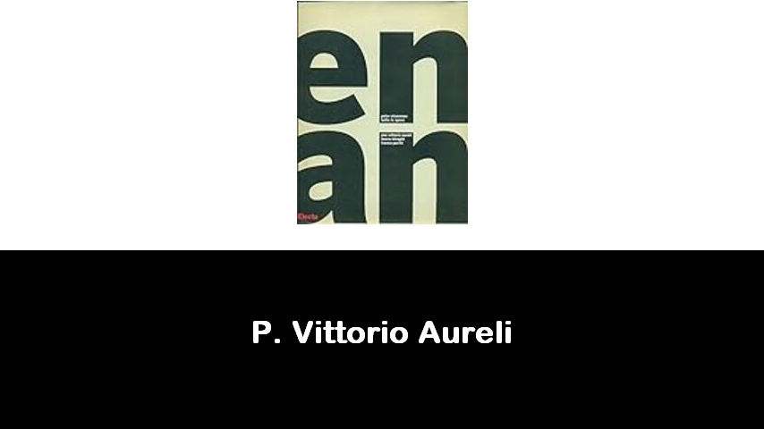 libri di P. Vittorio Aureli