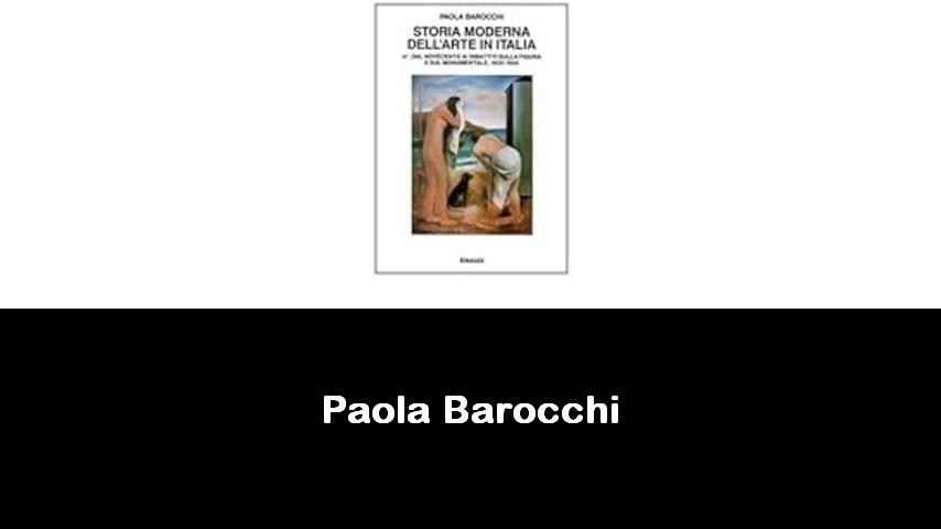 libri di Paola Barocchi