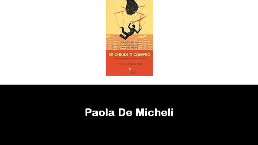 libri di Paola De Micheli