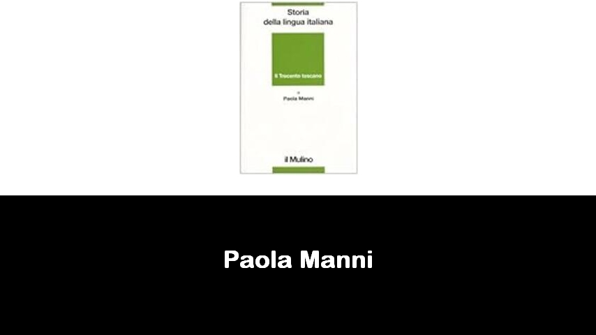 libri di Paola Manni