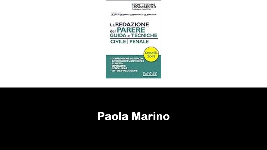 libri di Paola Marino