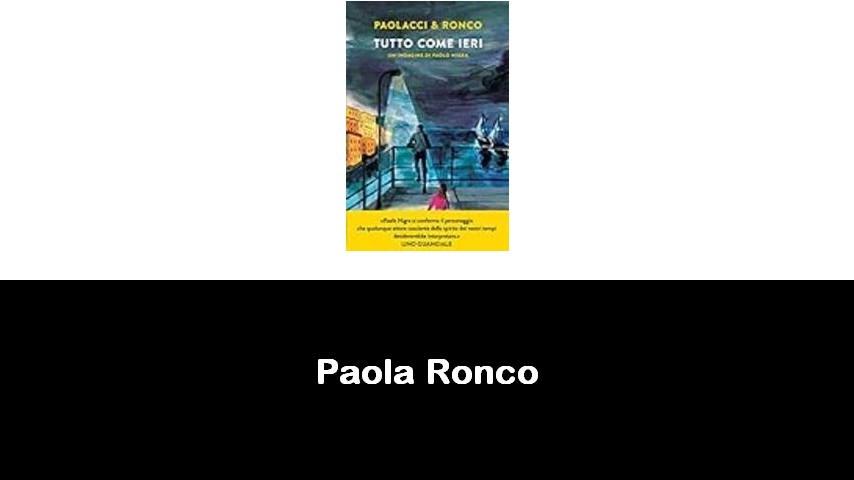 libri di Paola Ronco