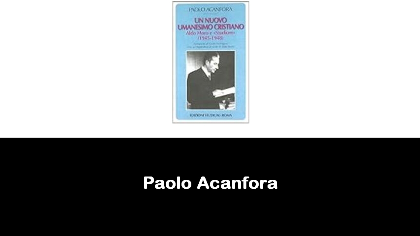 libri di Paolo Acanfora