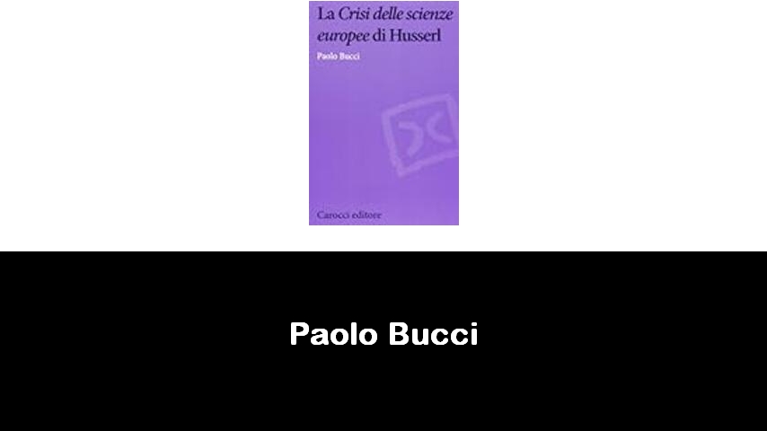 libri di Paolo Bucci