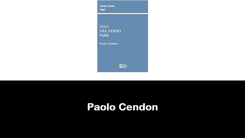 libri di Paolo Cendon