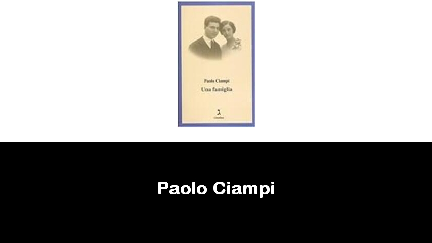 libri di Paolo Ciampi