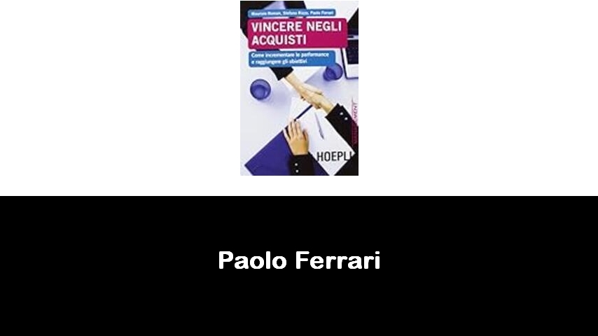 libri di Paolo Ferrari