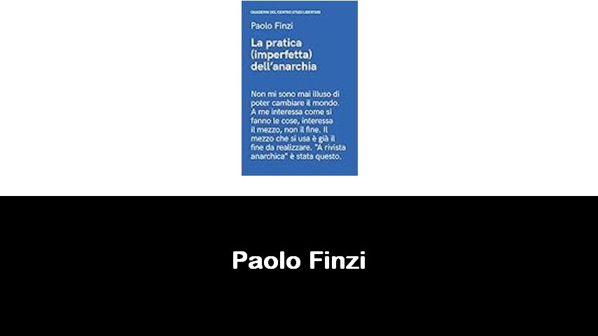 libri di Paolo Finzi