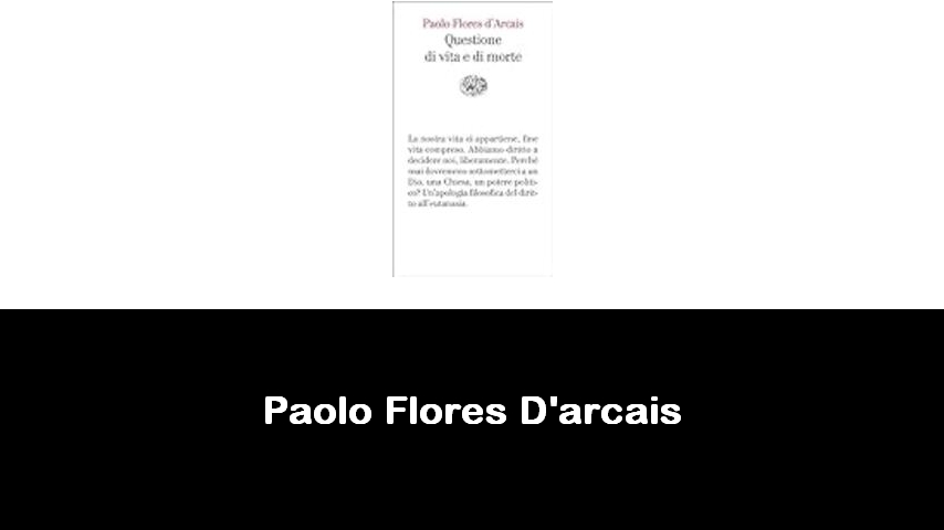 libri di Paolo Flores D'arcais