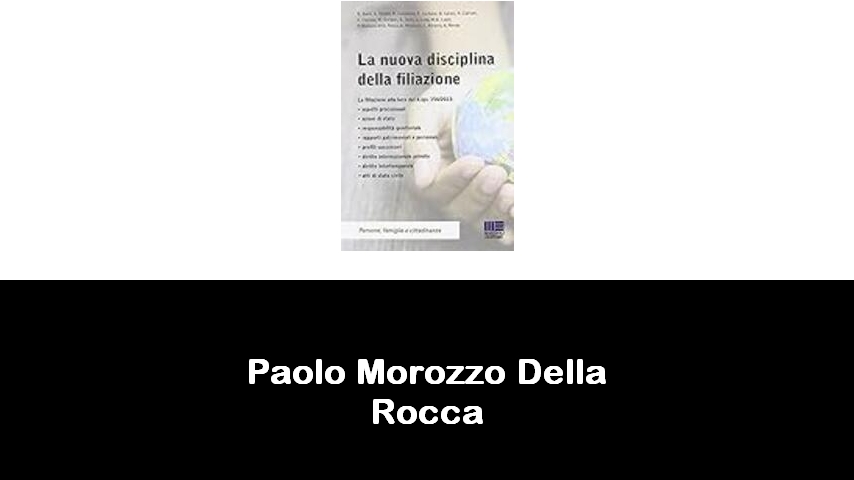 libri di Paolo Morozzo Della Rocca