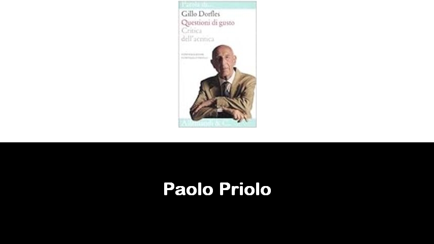 libri di Paolo Priolo