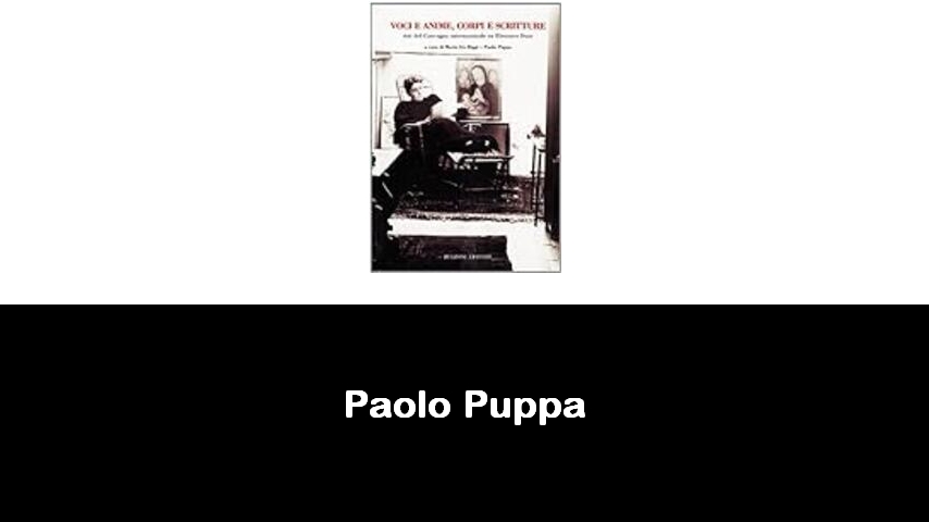 libri di Paolo Puppa