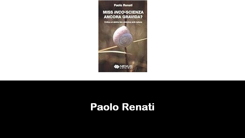 libri di Paolo Renati