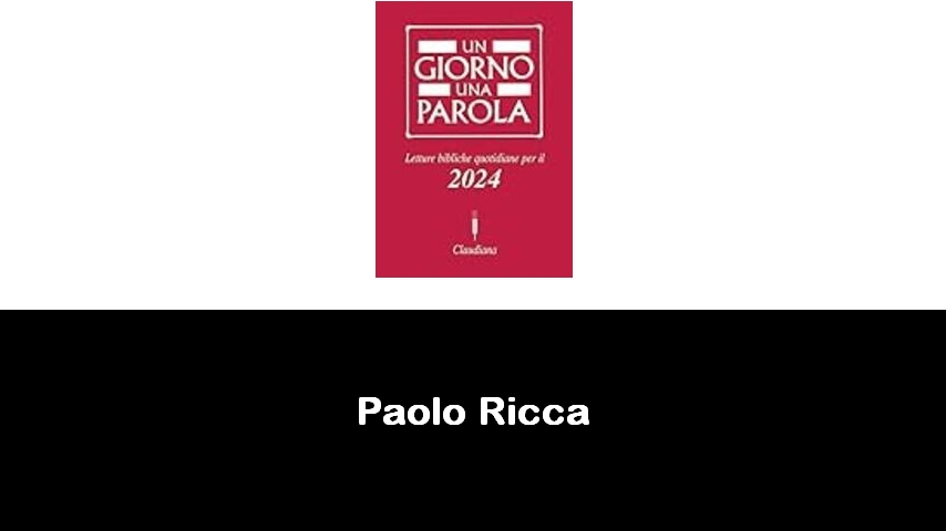 libri di Paolo Ricca