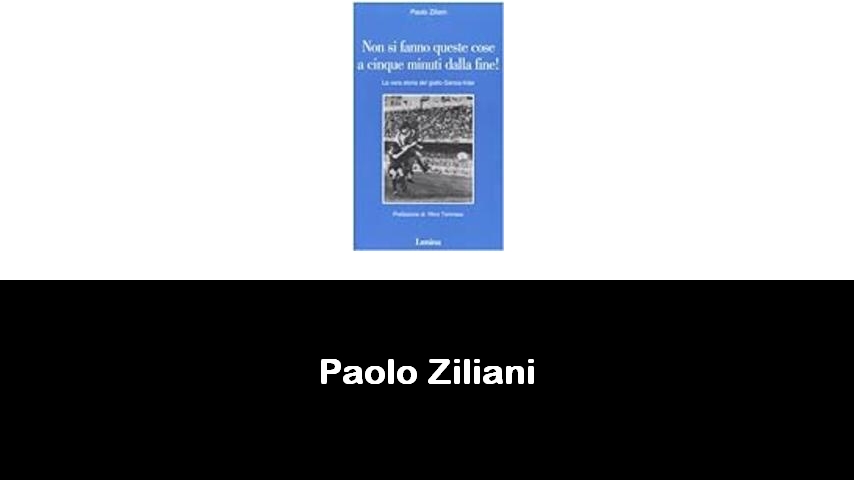 libri di Paolo Ziliani