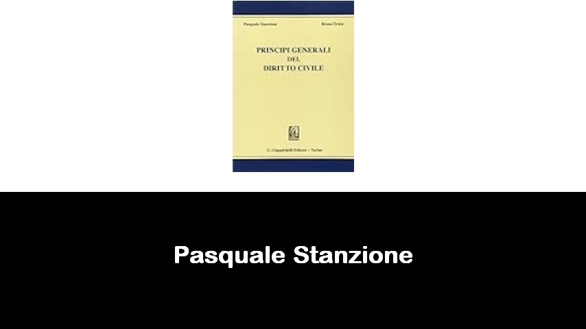 libri di Pasquale Stanzione