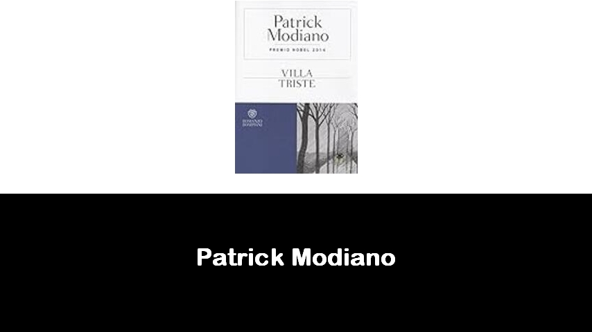 libri di Patrick Modiano