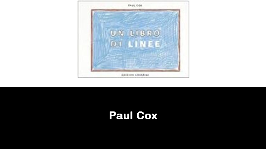 libri di Paul Cox