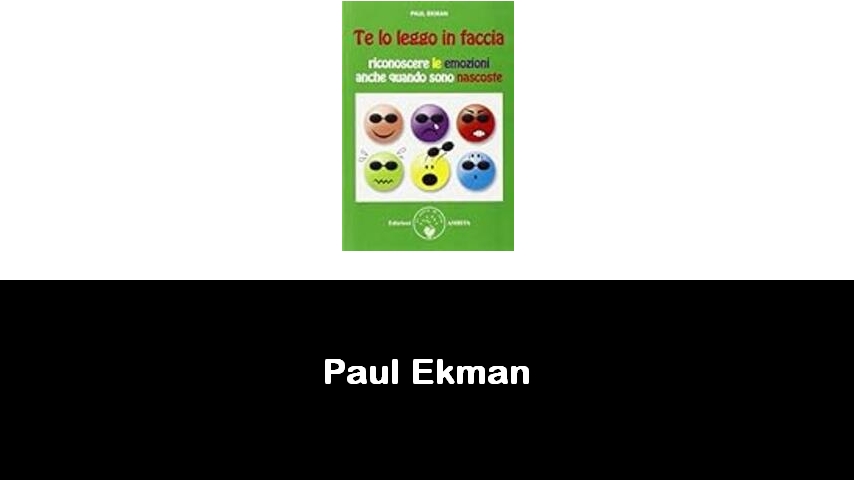 libri di Paul Ekman