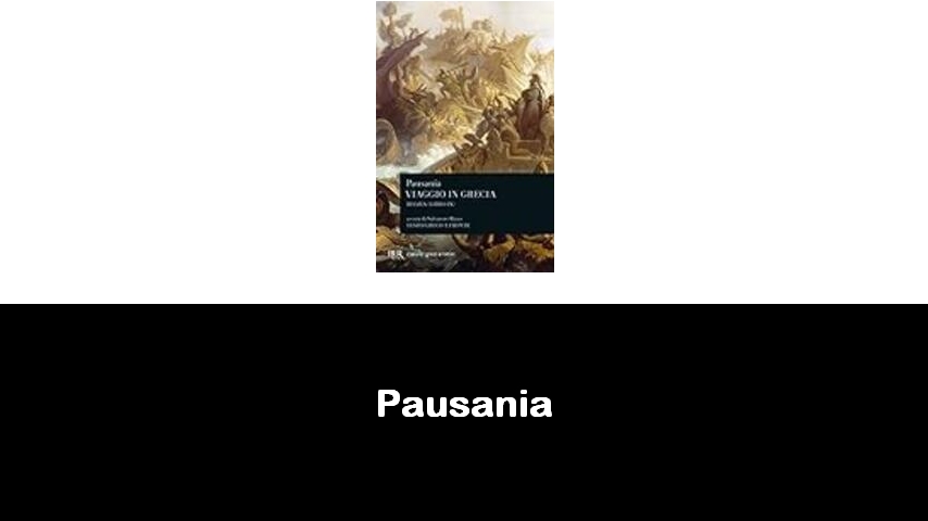 libri di Pausania