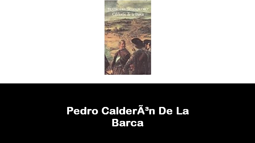 libri di Pedro Calderón De La Barca