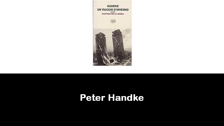 libri di Peter Handke