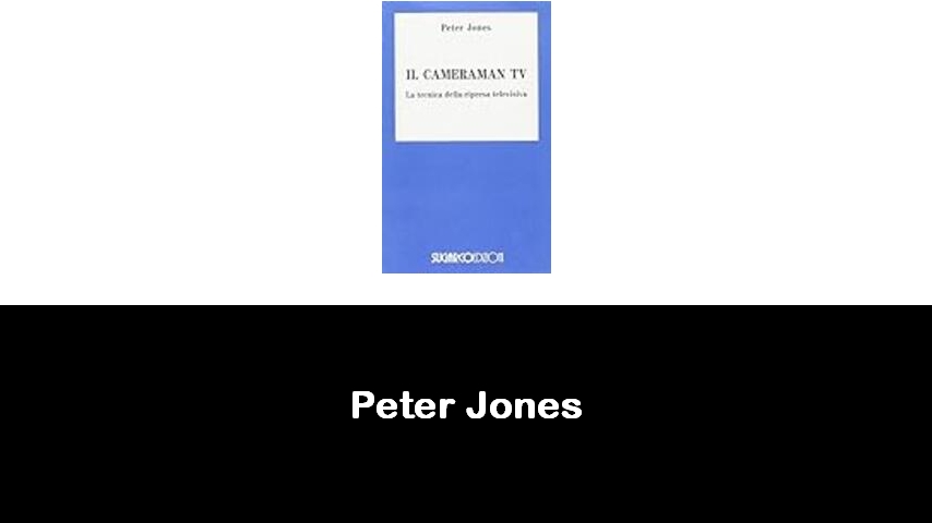 libri di Peter Jones