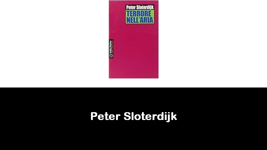 libri di Peter Sloterdijk