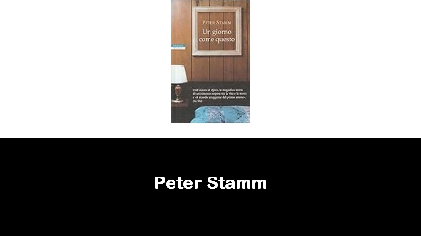 libri di Peter Stamm