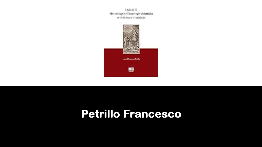 libri di Petrillo Francesco