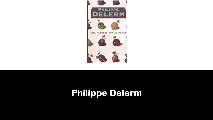 libri di Philippe Delerm